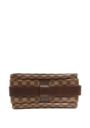 Louis Vuitton Pre-Owned Damier Naviglio messenger bag - Brown