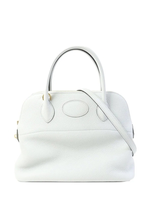 Hermès Pre-Owned 31 Bolide leather tote bag - White