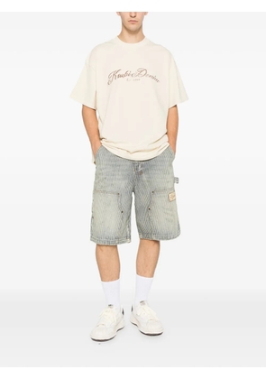 Ksubi Maxx Operator striped cotton shorts - Blue