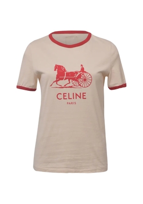 Celine Pre-Owned Logo T-shirt - Neutrals