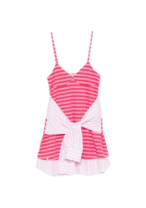 Charles Jeffrey Loverboy Merge Hug mini dress - Pink