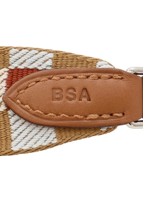 Hermès Pre-Owned check-pattern bag strap - Brown