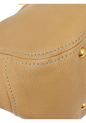 Prada Pre-Owned 1990-2000s buckle-detail tote bag - Neutrals