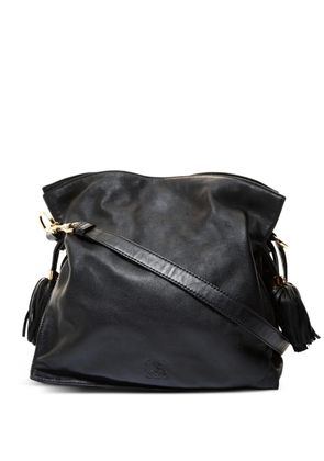 Loewe Pre-Owned 2010s Flamenco Anagram shoulder bag - Black