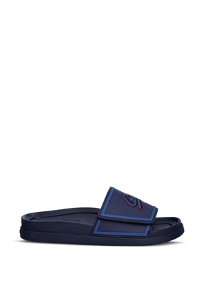 Gant touch-strap slides - Blue