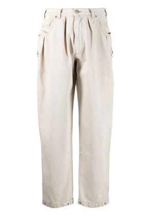 Diesel high-rise boyfriend jeans - Neutrals