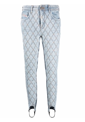 Diesel D-Duc super-skinny stirrup jeans - Blue