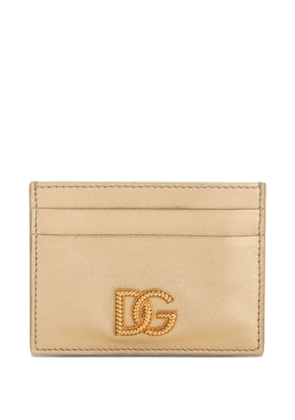 Dolce & Gabbana DG logo card holder - Gold