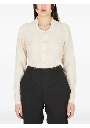 Ninamounah classic-collar button bodysuit - Neutrals