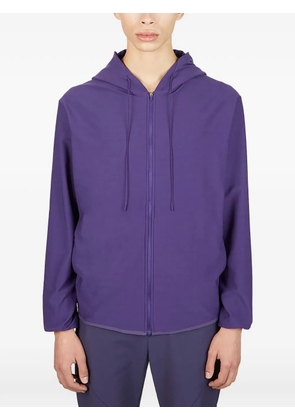 Post Archive Faction zip-up hoodie - Purple