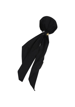 Hamoulet Iris bead-embellished headscarf - Black