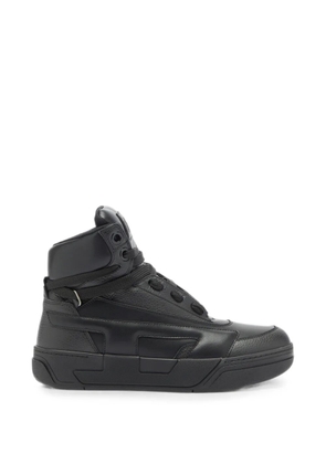 Diesel S-D-Ollie Mid leather high-top sneakers - Black