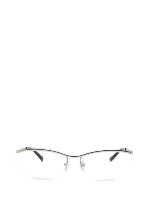 The Attico x Linda Farrow Charlotte glasses - Silver
