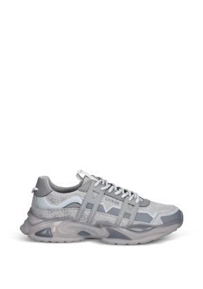 GUESS USA Belluno logo-print panelled sneakers - Grey