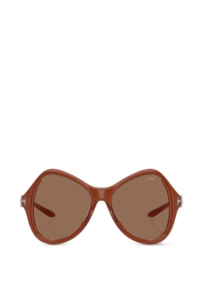 Diesel cat-eye frame sunglasses - Brown