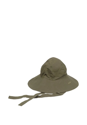 Barbour wide-brim tie-fastening hat - Green