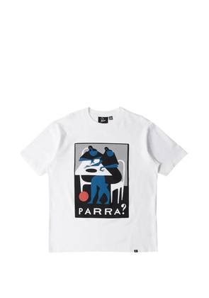 BY PARRA graphic-print short-sleeve T-shirt - White
