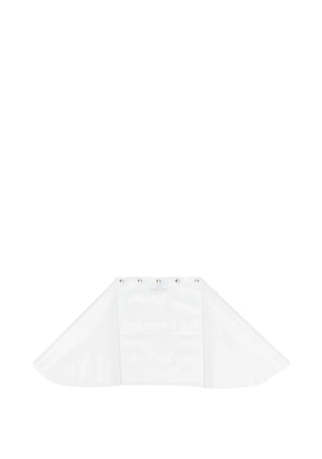 Julie Kegels logo-print press-stud bag cover - White