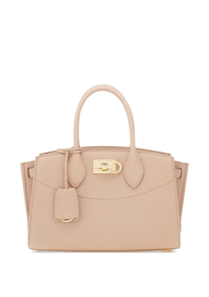 Ferragamo Studio soft bag (M) - Neutrals
