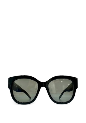 Saint Laurent SL M95 logo-plaque sunglasses - Black