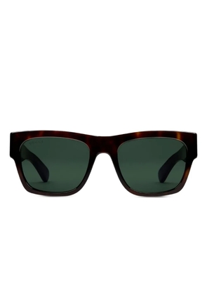Gucci Eyewear tortoiseshell square-frame sunglasses - Brown