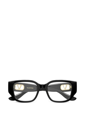 VALENTINO GARAVANI EYEWEAR VLogo square-frame glasses - Black