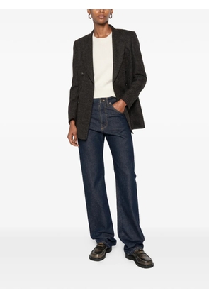 A.P.C. ribbed-knit crew-neck sweater - Neutrals