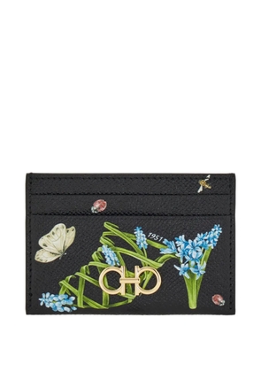 Ferragamo Gancini credit card holder - Black