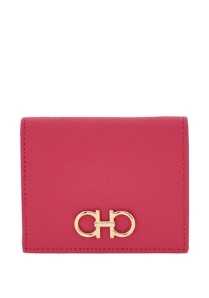 Ferragamo Gancini compact wallet - Pink