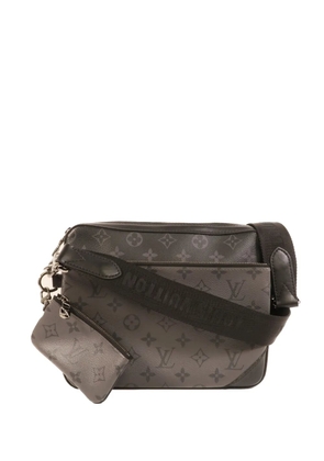 Louis Vuitton Pre-Owned Eclipse Trio Monogram-pattern messenger bag - Black