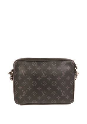 Louis Vuitton Pre-Owned Eclipse Trio Monogram-pattern messenger bag - Black