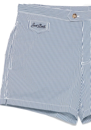 MC2 Saint Barth Harrys striped swim shorts - Blue