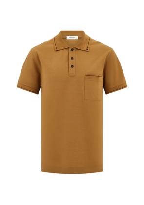 Ferragamo Gancini polo shirt - Brown
