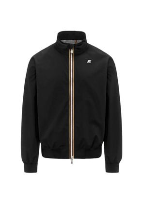 K-Way Arsene Stretch Dot bomber jacket - Black