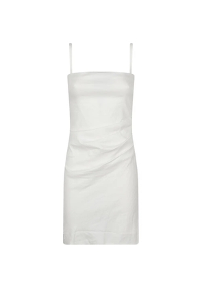 Anemos ruched mini dress - White