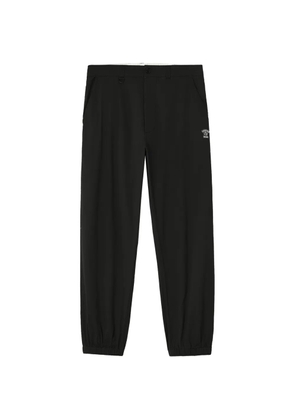 CHOCOOLATE logo-patch track pants - Black