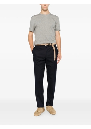 Zegna welt-pocket trousers - Blue