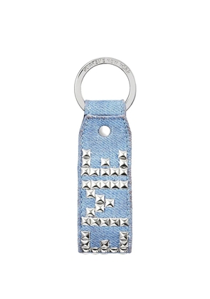 Supreme studded denim keychain - Blue