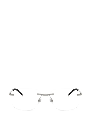Diesel rectangle-frame glasses - Silver
