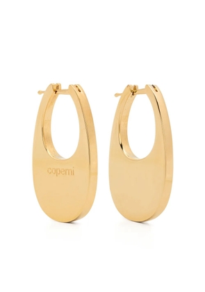 Coperni Medium Swipe earrings - Gold