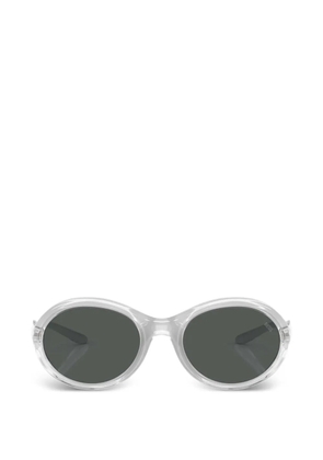 Diesel oval-frame sunglasses - White