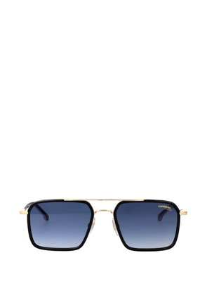 Carrera square-frame double-bridge sunglasses - Black