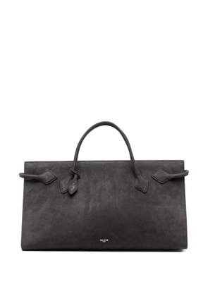 Alaïa Pre-Owned Le Teckel leather tote bag - Grey