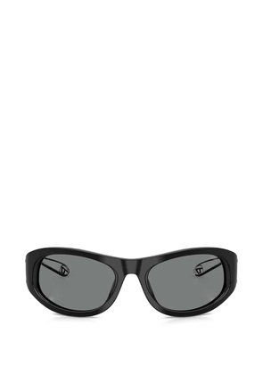 Diesel oval-frame sunglasses - Black