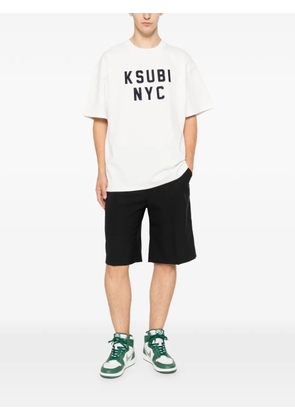 Ksubi NYC Ekcess logo-patch cotton T-shirt - White