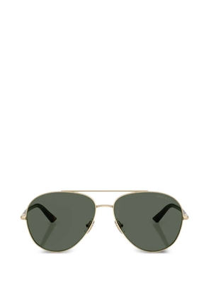 Jimmy Choo Eyewear Astor pilot-frame sunglasses - Gold