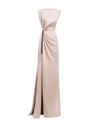 Gemy Maalouf draped maxi dress - Pink