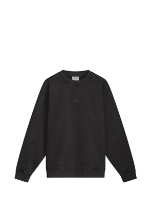 Filling Pieces logo-embroidered sweater - Black