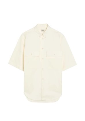 Tod's button-down collar short-sleeve shirt - Neutrals
