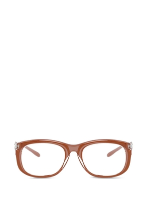 Diesel rectangle-frame glasses - Brown